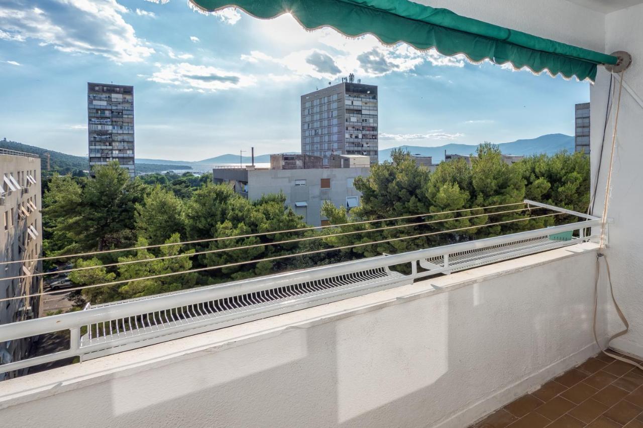 3-Bedroom Sea View Apartment - Balcony, Elevator - Spinut, Split 斯普利特 外观 照片