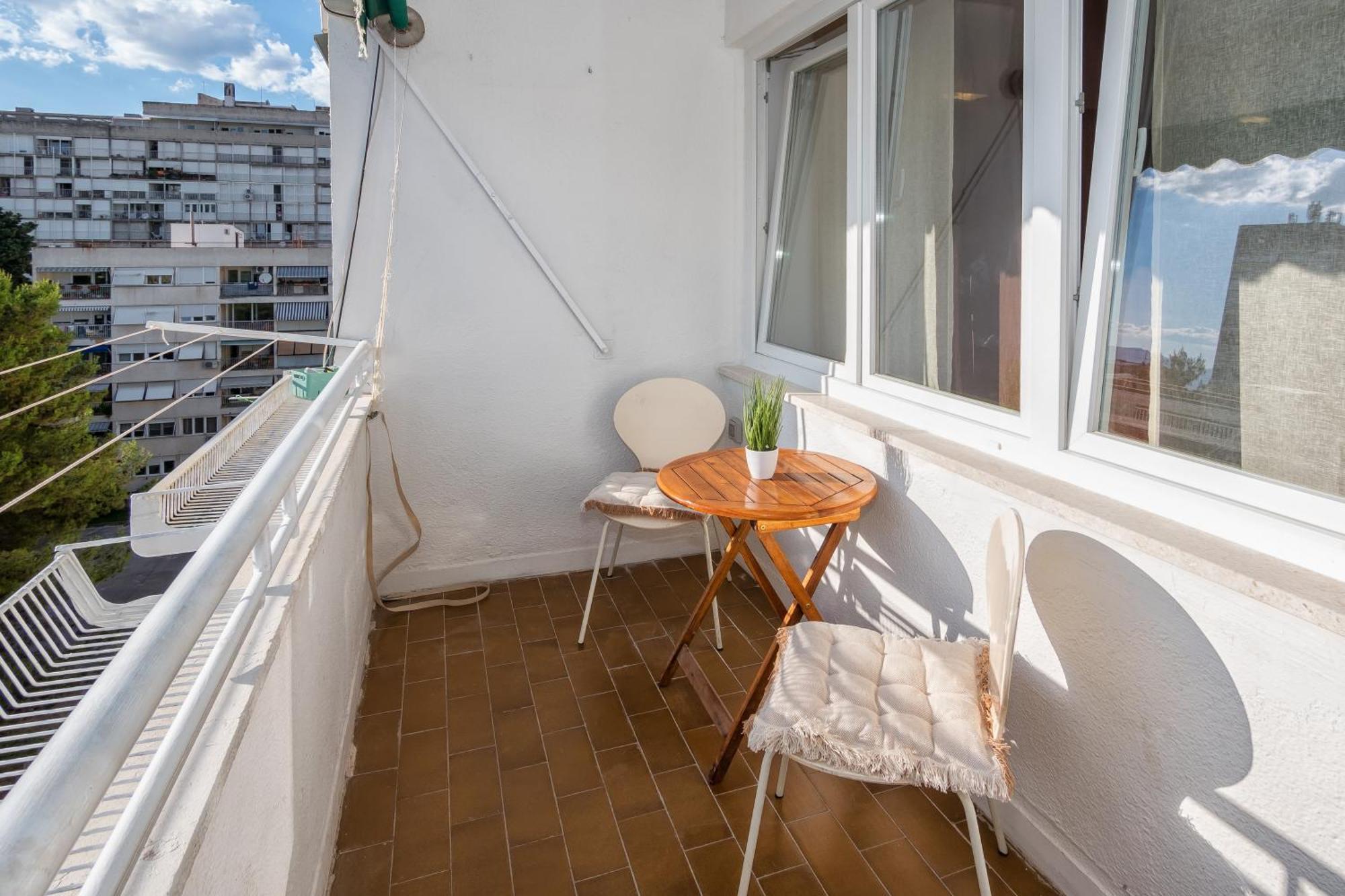 3-Bedroom Sea View Apartment - Balcony, Elevator - Spinut, Split 斯普利特 外观 照片